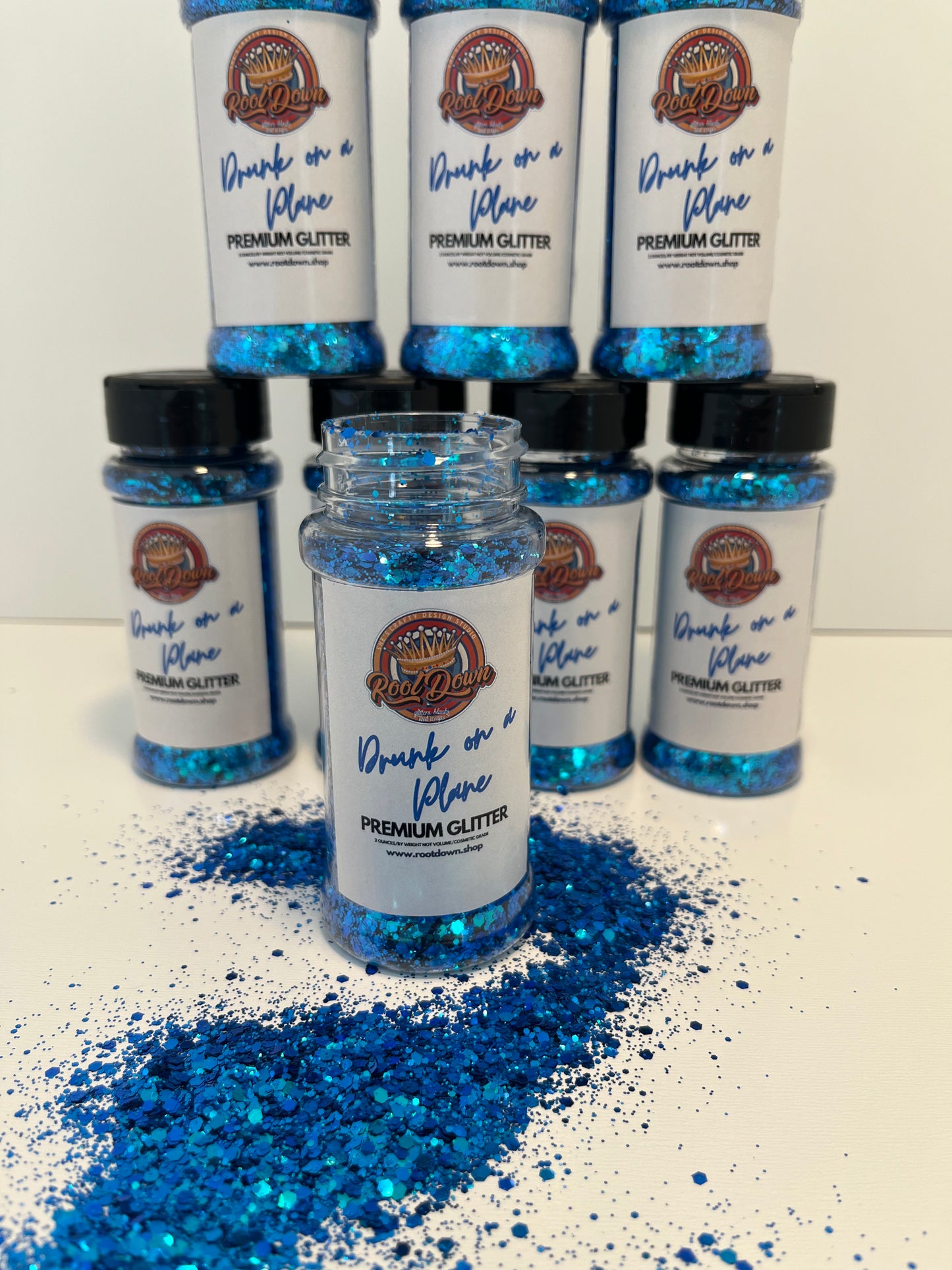Drunk On A Plane - Premium Holographic Glitter