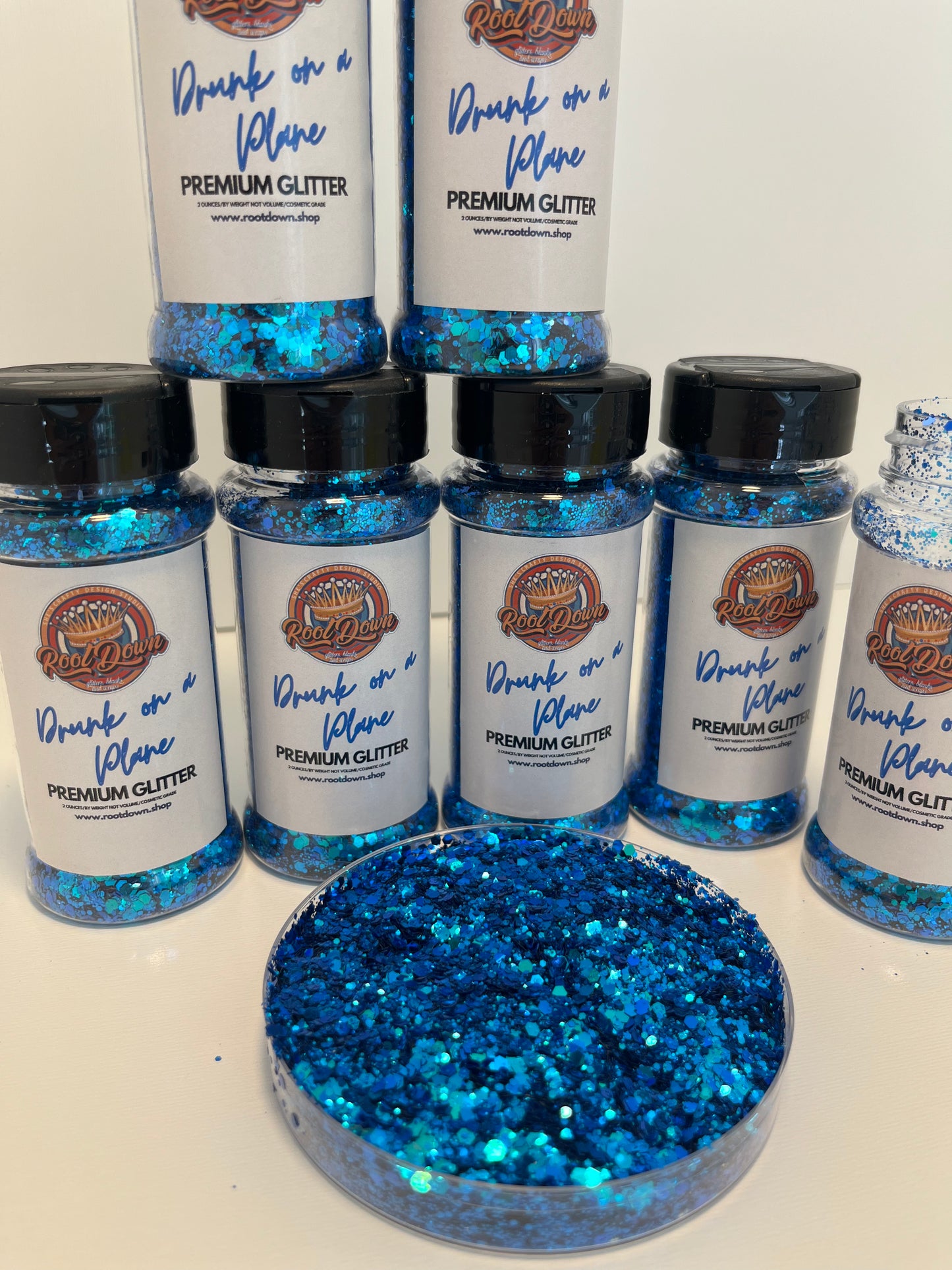 Drunk On A Plane - Premium Holographic Glitter