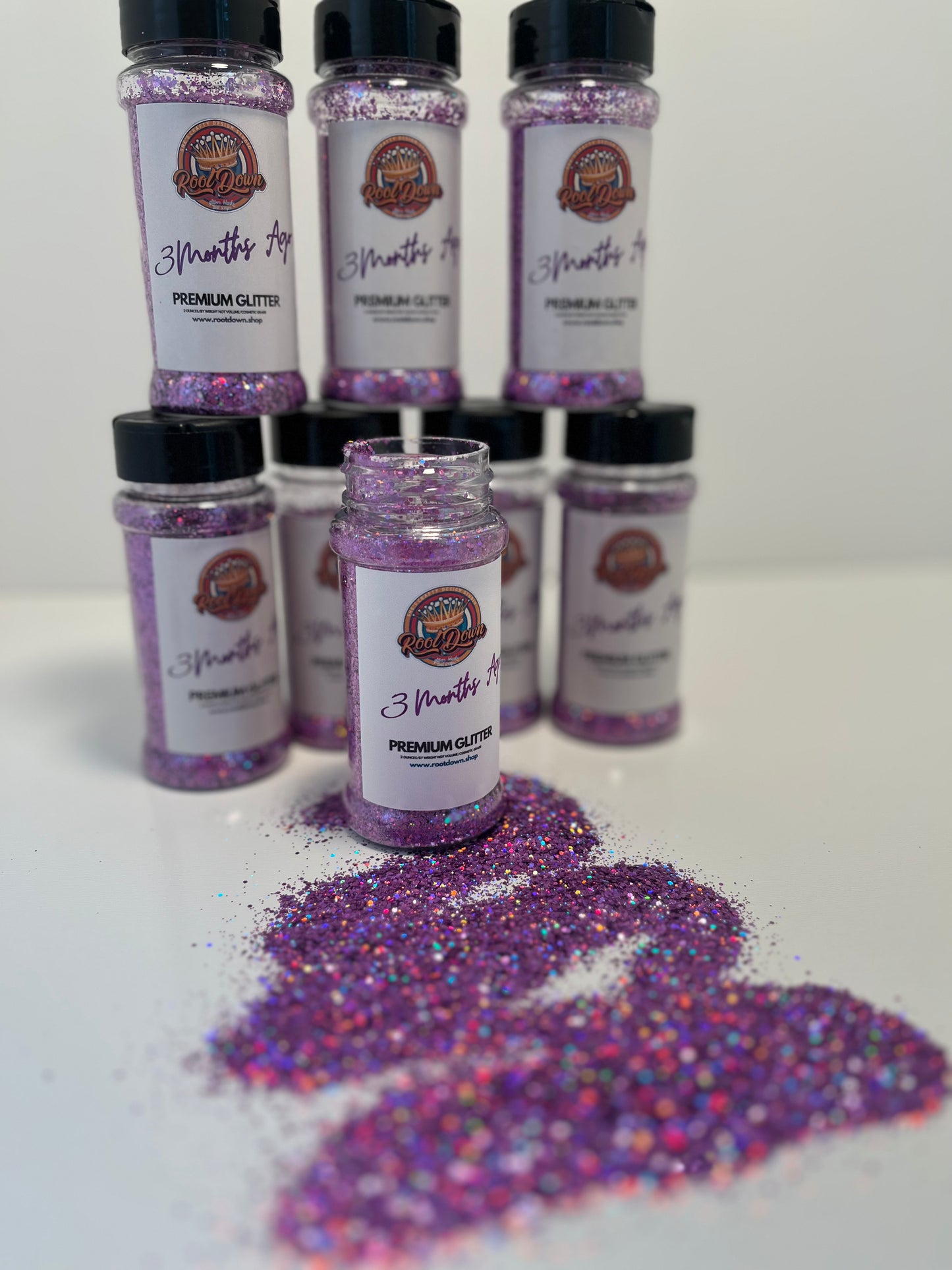 3 Months Ago Premium Holographic Glitter