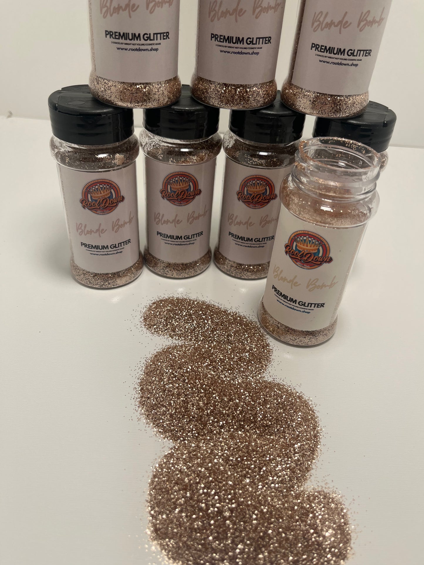 BLONDE BOMB - Premium Matte Glitter