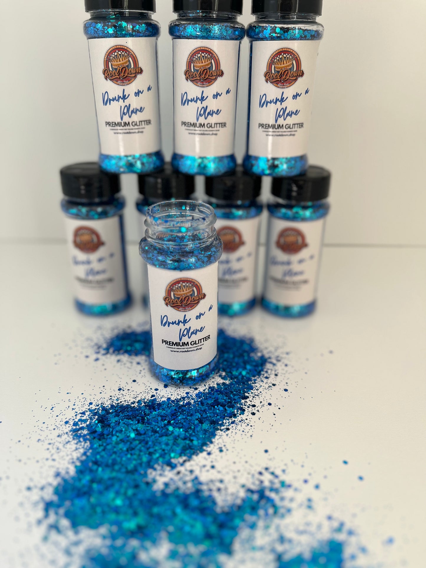 Drunk On A Plane - Premium Holographic Glitter