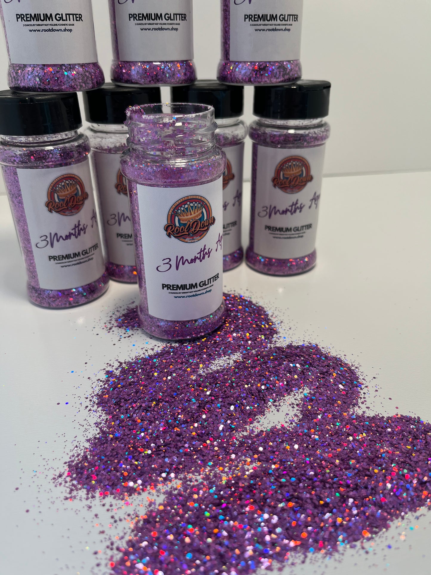 3 Months Ago Premium Holographic Glitter