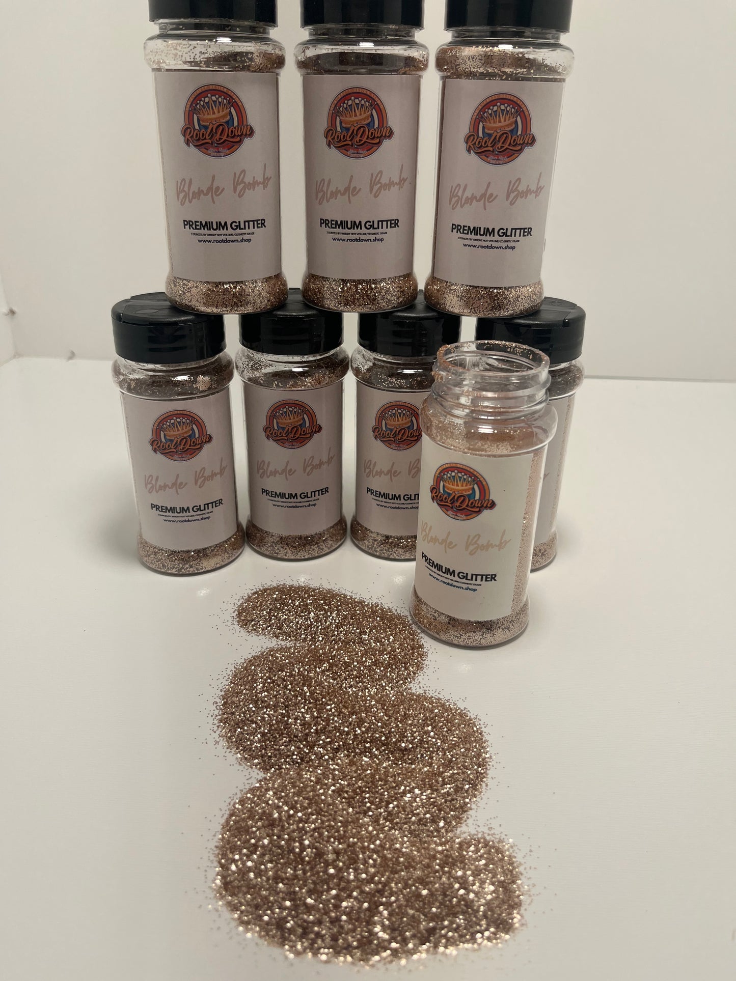 BLONDE BOMB - Premium Matte Glitter