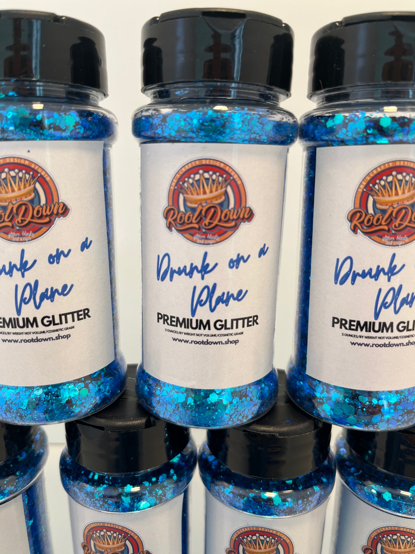 Drunk On A Plane - Premium Holographic Glitter