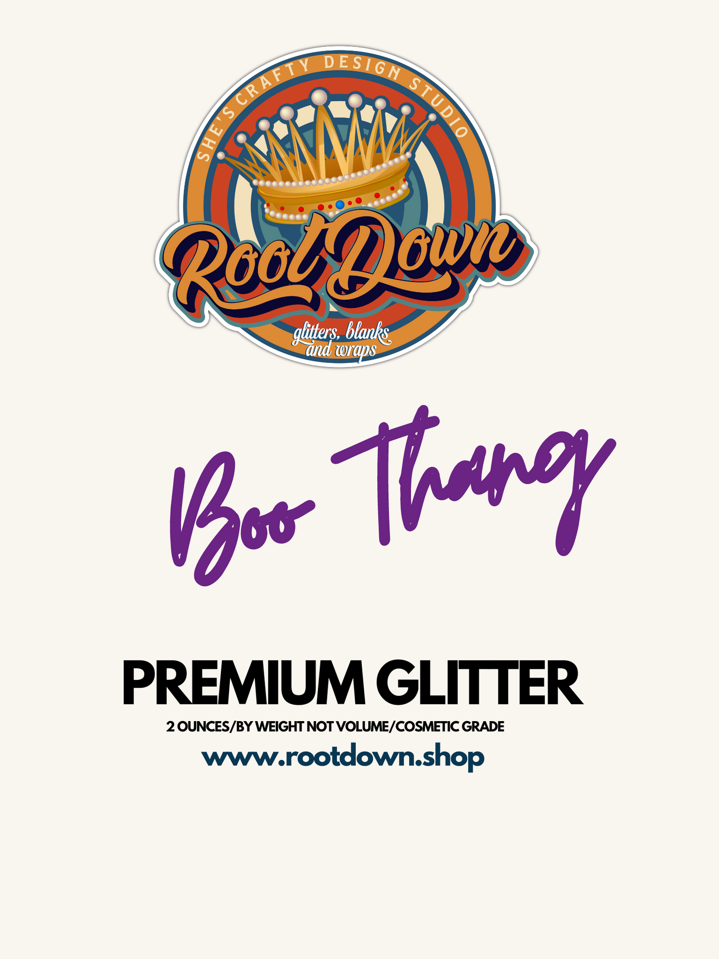 Boo Thang - Custom Mixed Glitter