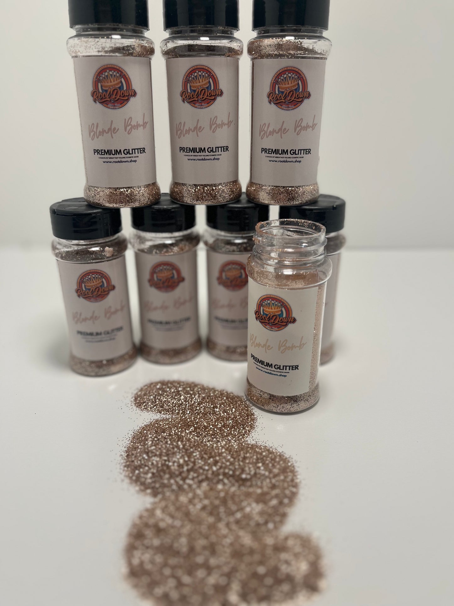 BLONDE BOMB - Premium Matte Glitter