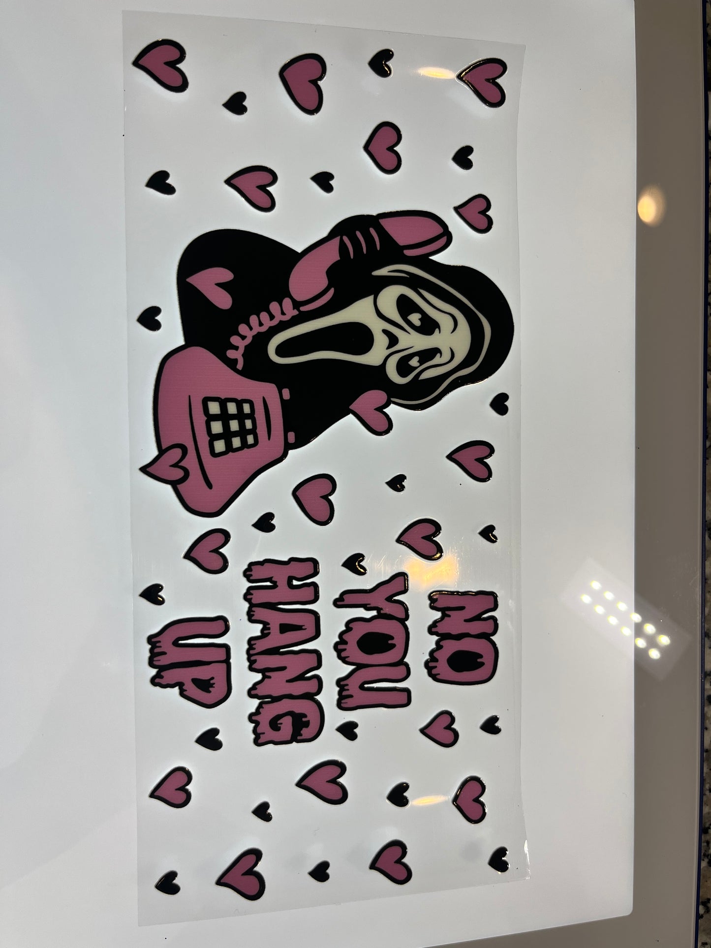 Scary Movie UV DTF Wraps