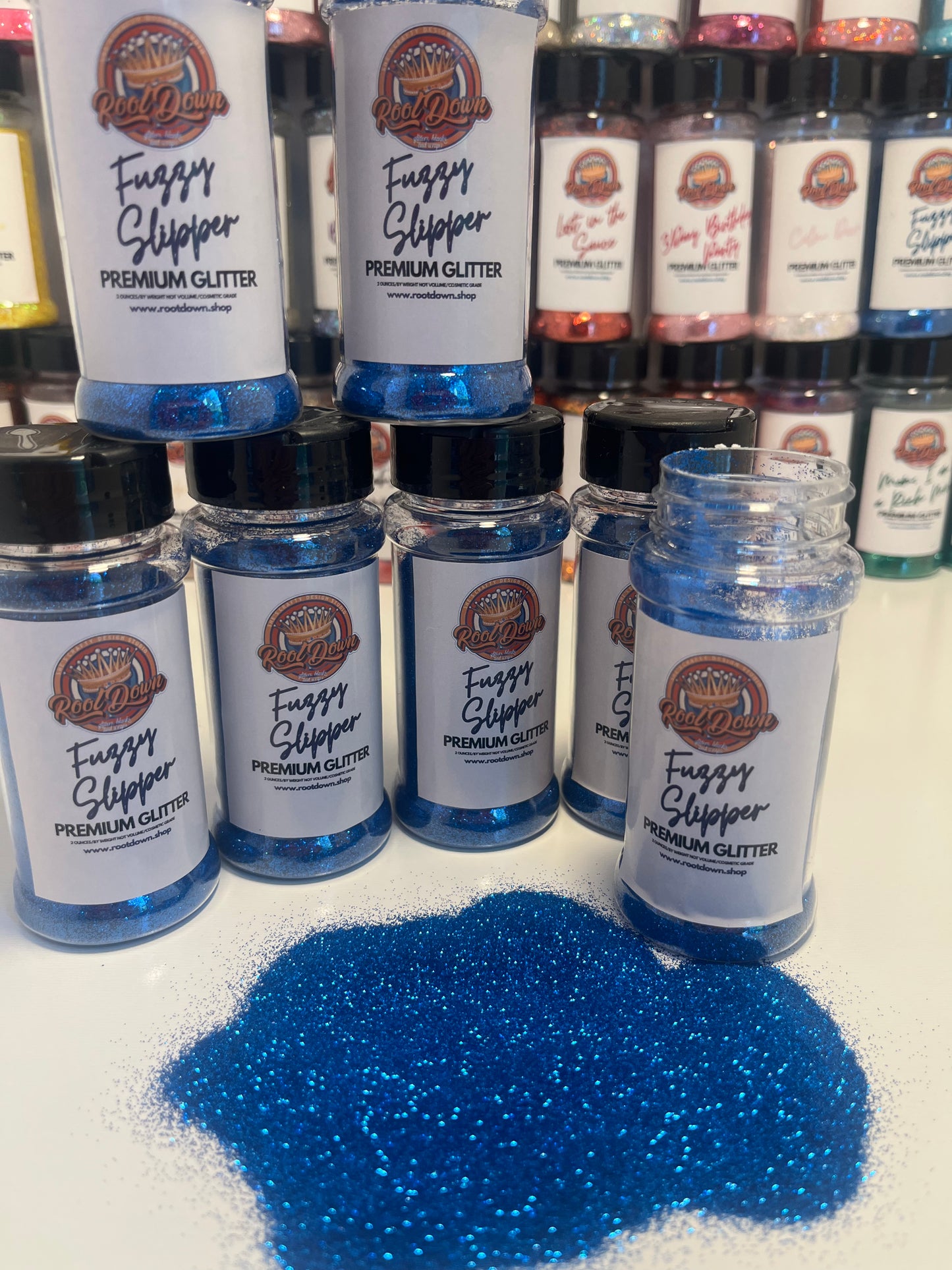 FUZZY SLIPPER - Premium Glitter