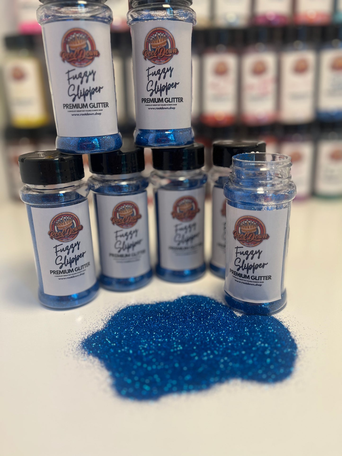 FUZZY SLIPPER - Premium Glitter