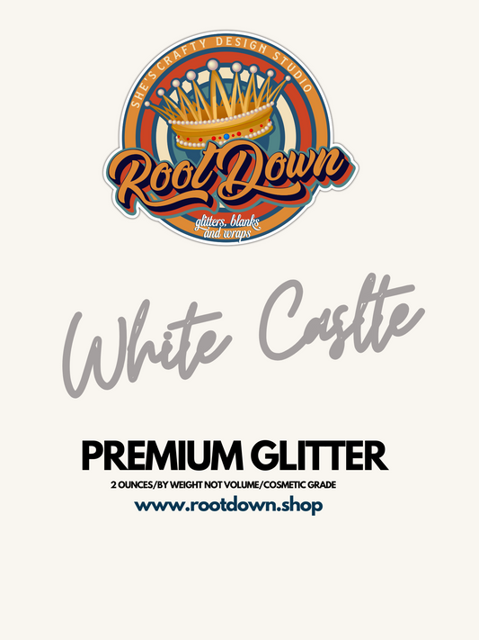 WHITE CASTLE- Premium Glitter