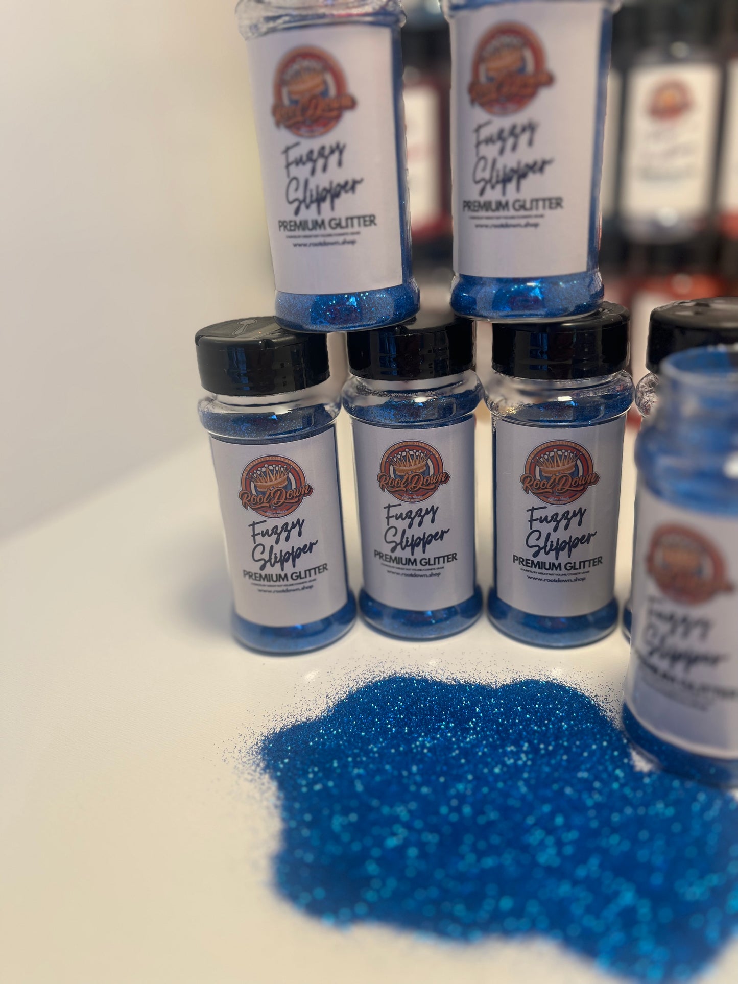 FUZZY SLIPPER - Premium Glitter