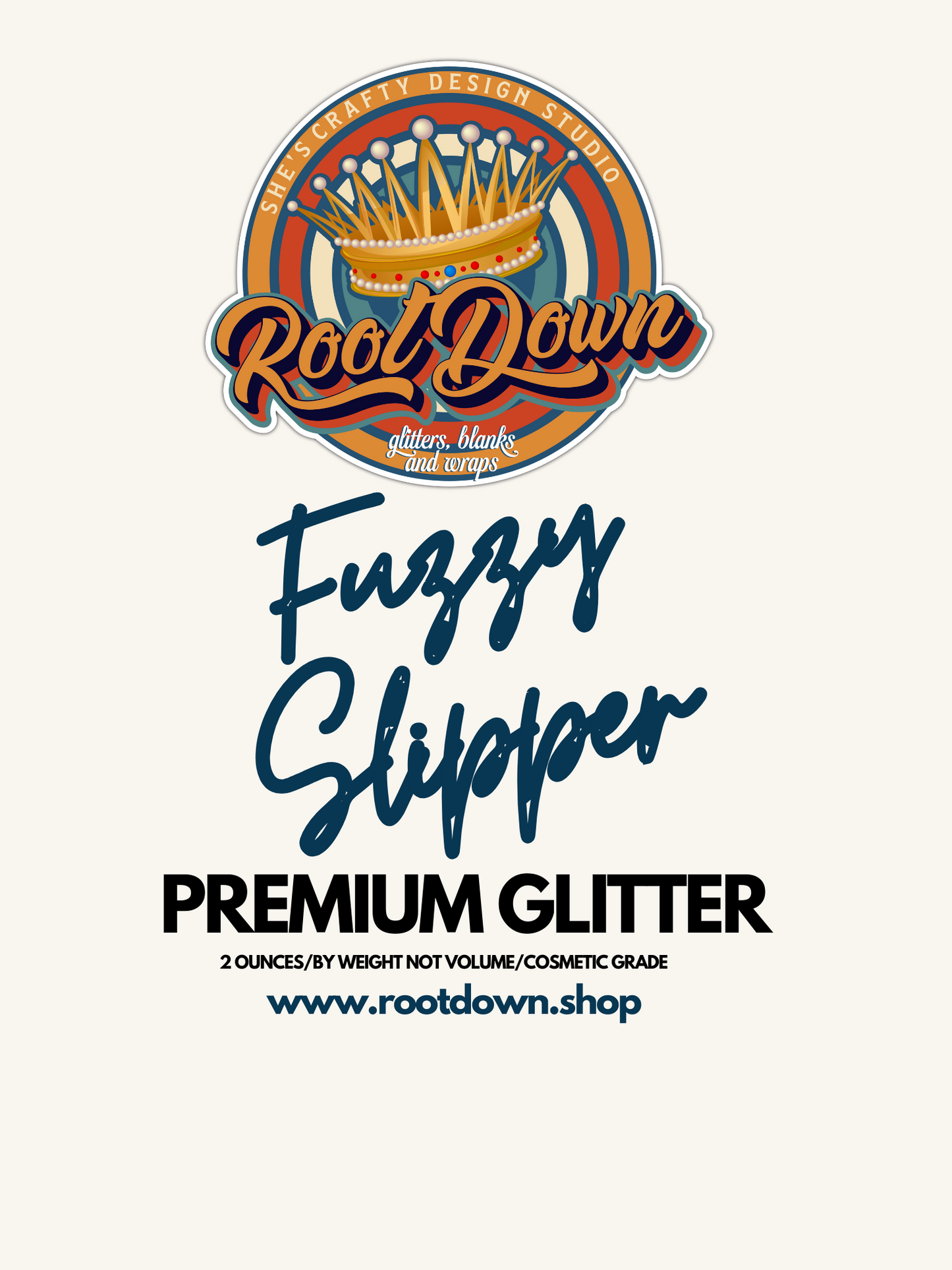 FUZZY SLIPPER - Premium Glitter