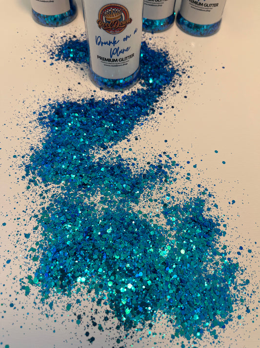 Drunk On A Plane - Premium Holographic Glitter