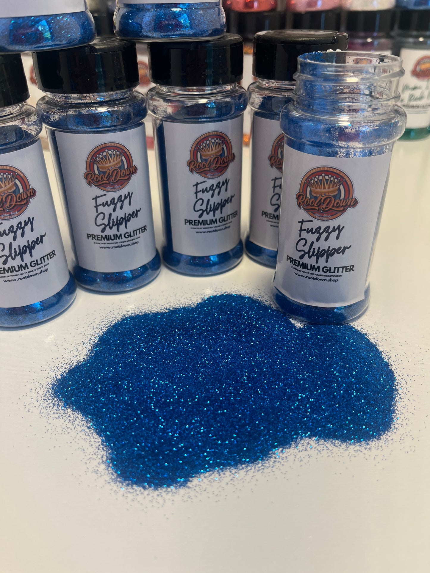 FUZZY SLIPPER - Premium Glitter